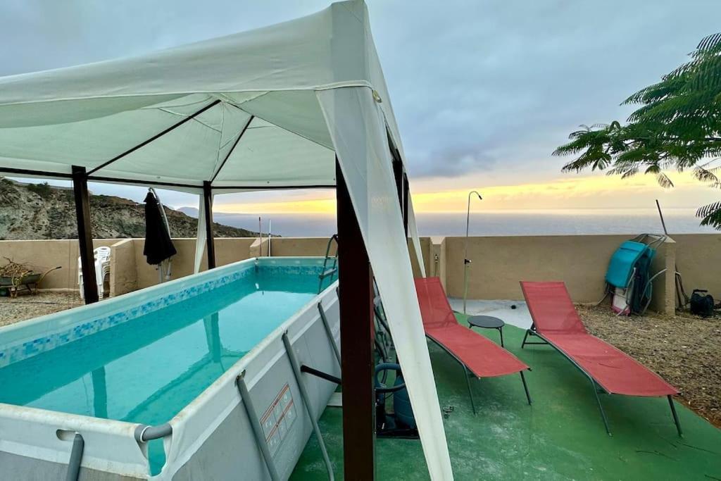 Peaceful Oasis With Magical Sea Views And A Pool Villa Santa Cruz de Tenerife Kültér fotó